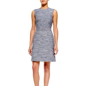 Jason Wu Denim Tweed Sleeveless Sheath Dress 8
